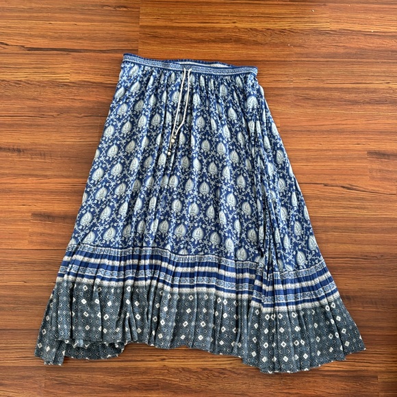 Vintage spell and the Gypsy collective blue oracle skirt Large - Picture 7 of 12